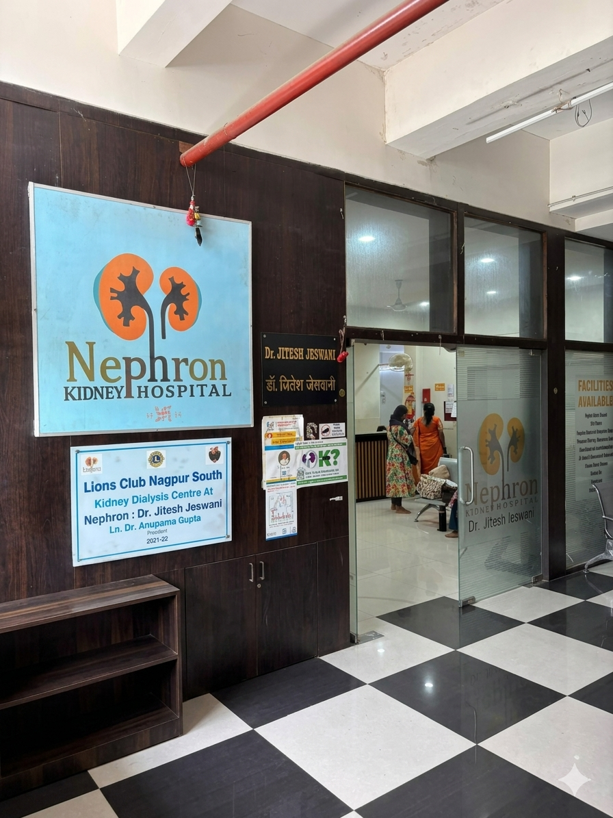 Nephron Kidney Hospital Building Sitabuldi Nagpur
