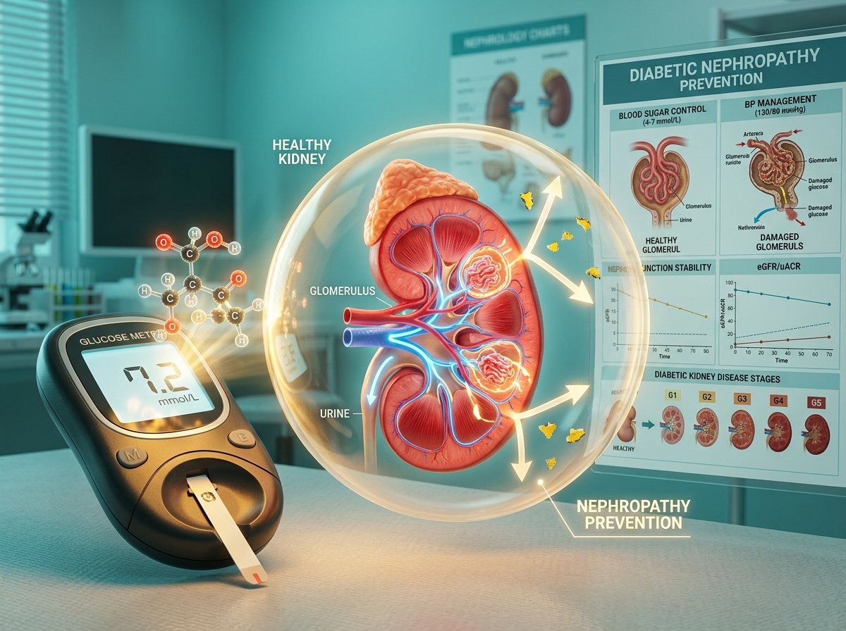 Diabetic Kidney Damage: How to Prevent & Reverse Early Diabetic Nephropathy